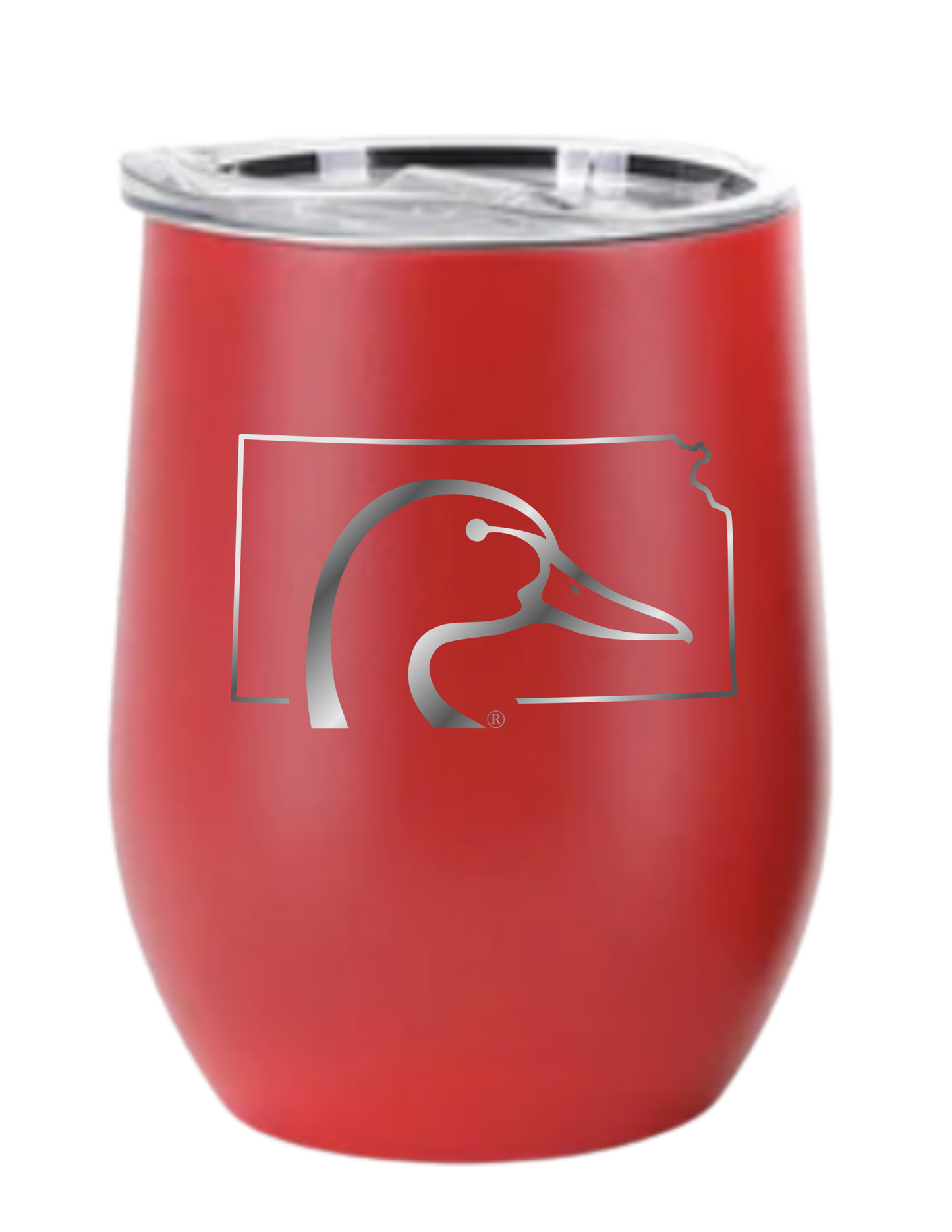 Red DU wine tumbler