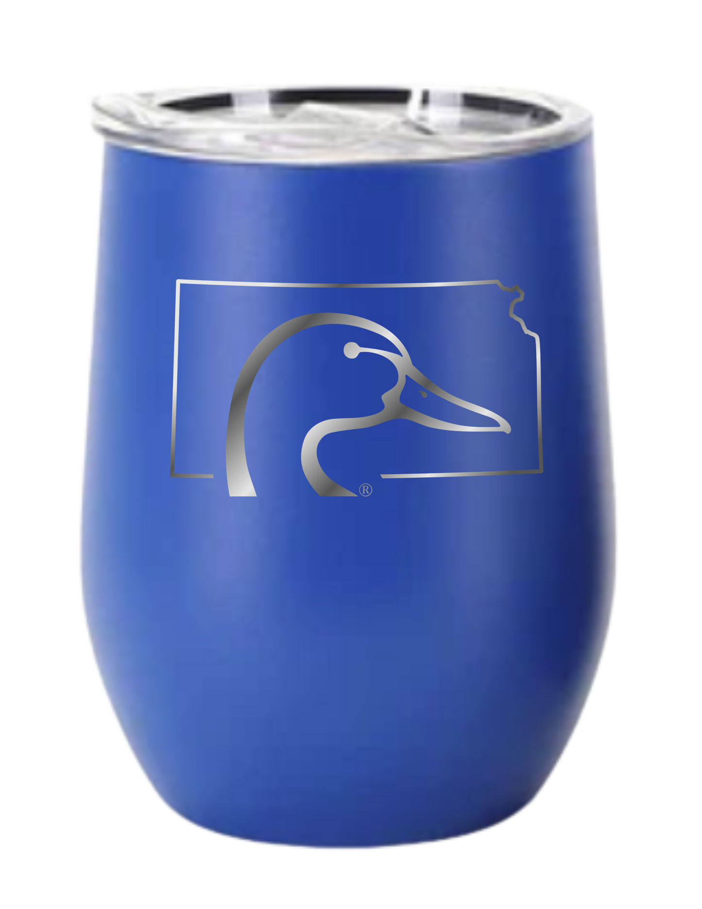 Blue DU wine tumbler
